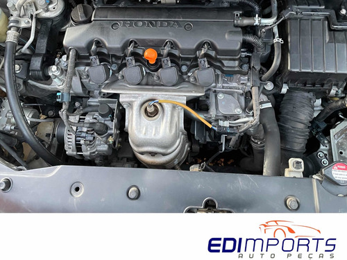 Imagem 1 de 8 de Motor Parcial Honda Civic 1.8 16v Flex 2007 2008 2009 A 2011