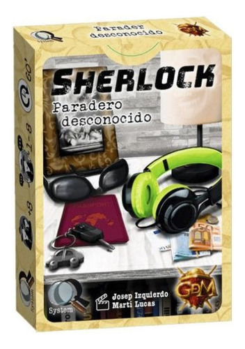 Sherlock Juego De Mesa Investigacion - Pack De 3 Juegos
