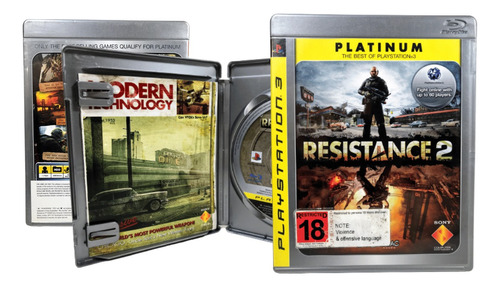 Resistance 2 Juego Ps3 Completo Ed. Platinium Hits