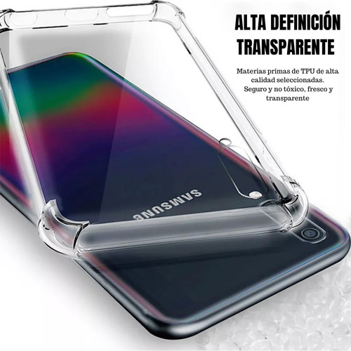 Imagen 8 de 10 de Case Funda Transparente Airbag Para Samsung A32/ A52/ A72