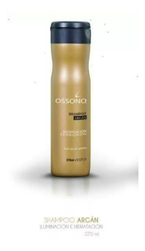 Shampoo De Argán Ossono Iluminación E Hidratación X 250 Ml