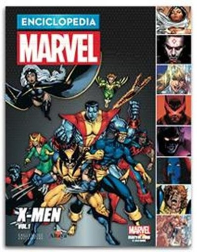Comic Enciclopedia Marvel  # 12 X-men Vol. 01 Res Varios