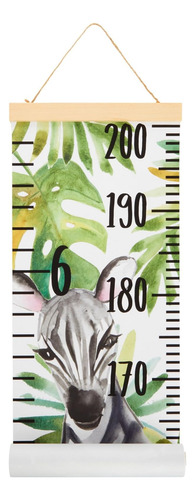 Growth Chart For Kids, Wall Chart In Safari Jungle Design (7