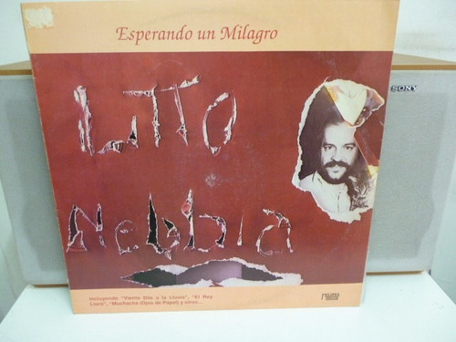 Litto Nebbia Esperando Un Milagro Vinilo Impecable Ggjjzz