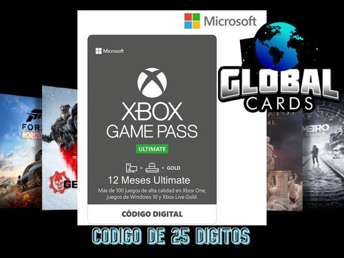 Imagem 3 de 4 de Game Pass Ultimate 12 Meses Código 25 Dígitos - Xbox One