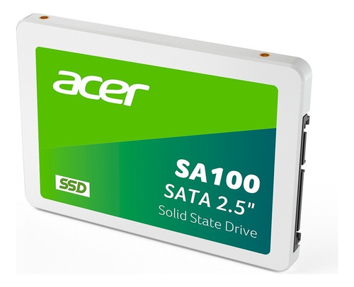 Disco Ssd 2.5 Acer Sa100 960gb Color Blanco