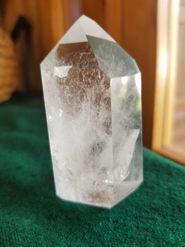 Piedra De Cuarzo Blanco Liso De Poder Único Modelo + Estuche