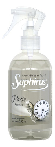 Textil Aromatizador Saphirus Fragancia Patio X 250ml