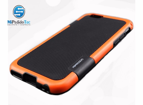 Godosmith - Case Mos Color Para iPhone 6 - Naranja Y Negro