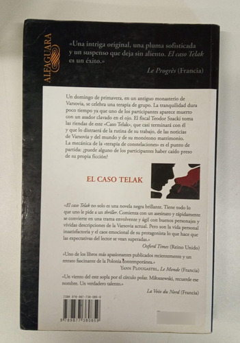 El Caso Telak - Zygmunt Miloszewski - Alfaguara (Usado)