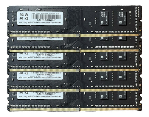 Memoria Ram 8gb Ddr4 3200mhz Udimm De Escritorio A 1.2v