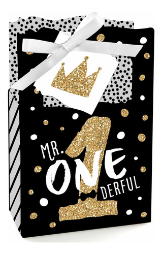 1st Birthday Mr Onederful Cajas De Recuerdo Fiesta ...