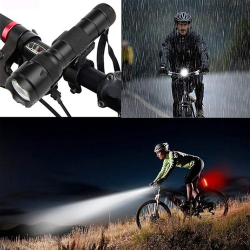 Funda De Carga Para Linterna De Luz Fuerte F 1200 Lm Tipo C