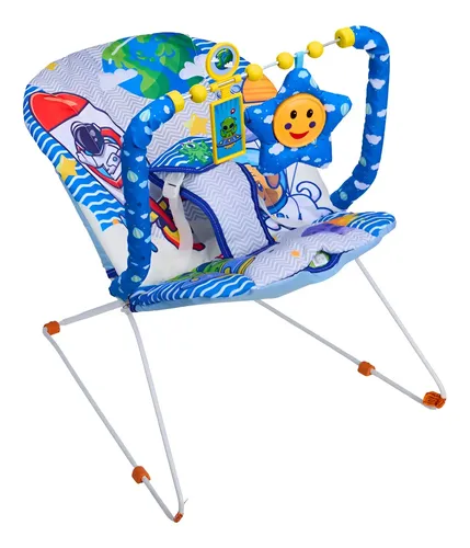 Cadeira Descanso Bebê Musical Vibratória Space Maxi Baby