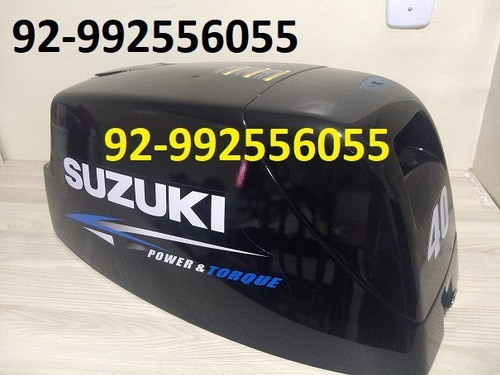 Imagem 1 de 2 de Capo Motor De Popa Suzuki 40 Hp Super.