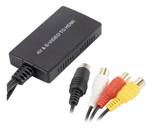 Convertidor De S-video A Hdmi, Adaptador Para Ps2 Para Ps3,