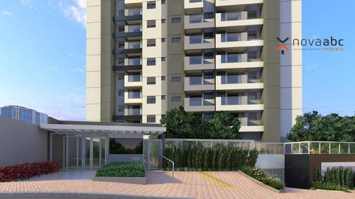 Apartamento Com 2 Dormitórios À Venda, 72 M² Por R$ 516.000 - Vila Assunção - Santo André/sp - Ap1722