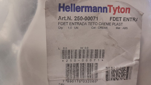 Hellermann Tyton - Fedt Entrada Teto Creme Plast