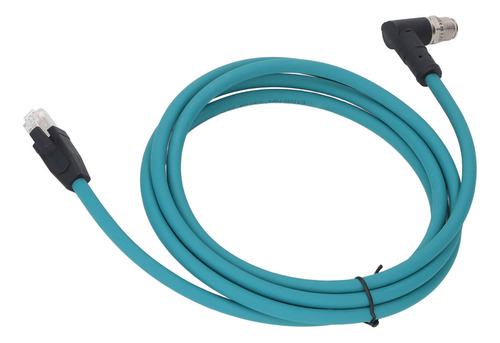Cable M12 A Rj45, Conector Cat6a Ethernet De 8 Pines X Blind