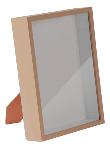 Marco De Caja De Sombra De Madera Hecho A Altura Interna 5cm