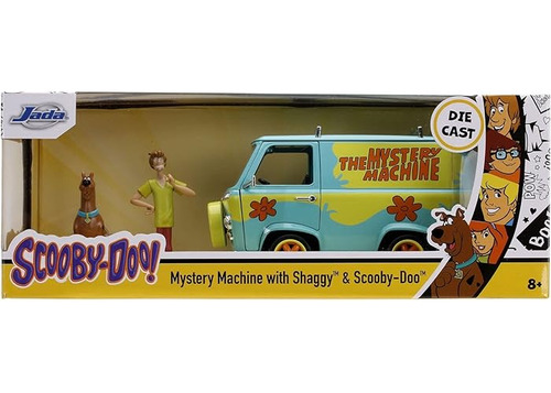 Jada 24 Máquina Misteriosa Fundida Presión Con Scooby Verde