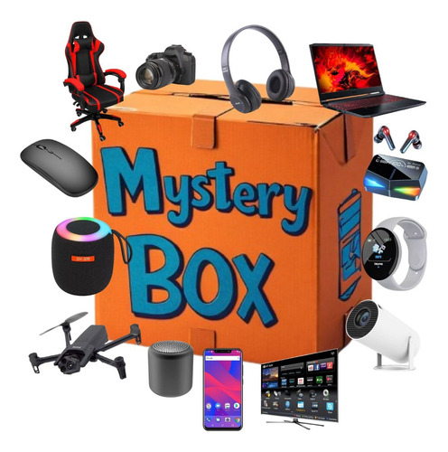 Caja Misteriosa Sorpresa Producto Importado + Posibilidades! Marrón Claro