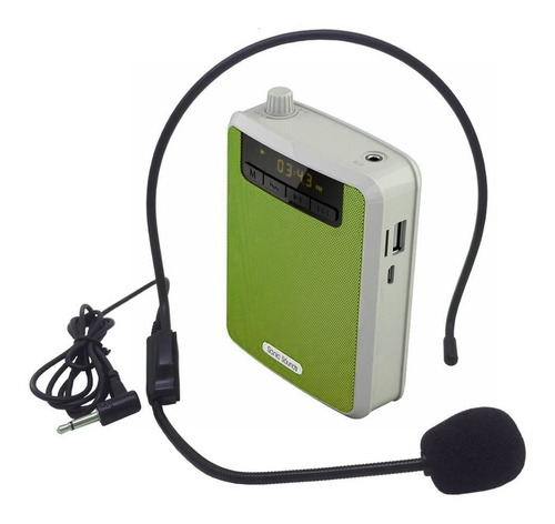 Amplificador Con Microfono Vincha K300 Guia Turistas Clases