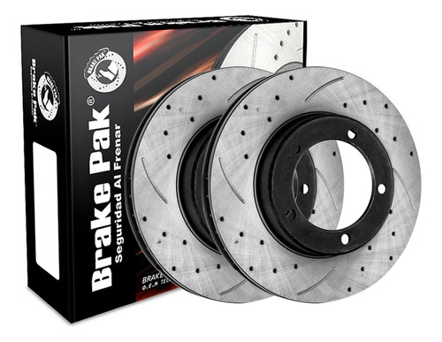 Discos De Freno Marca Brakepak Para Toyota Landcruiser Lc100