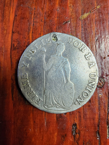 Moneda De Plata De 4 Reales 1836,acuñada En Cusco Precio 200 (Usado)