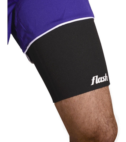 Imagen 3 de 7 de Muslera Neoprene Flash Proteccion Muslo Compresion Cuotas
