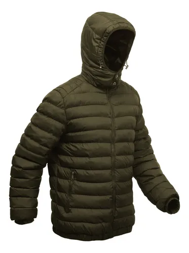 Campera pluma outlet impermeable
