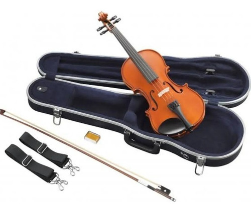 Yamaha V3ska34 Violin Acustico Estudio 3/4 Estuche Brea Arco Color Café