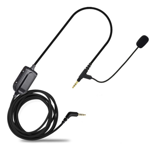 Cable De Auriculares Voip Con Micrófono Para Boompro Gaming