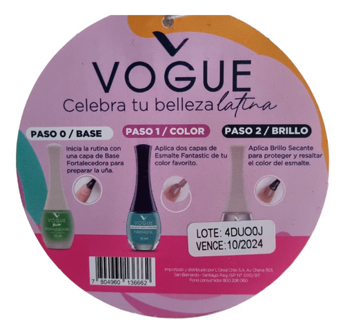 Set De Esmaltes De Uñas Vogue