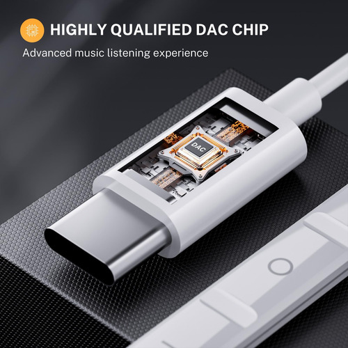 Fones De Ouvido Usb C Gsangoo Para iPhone 15/15 Pro/15 Pro M