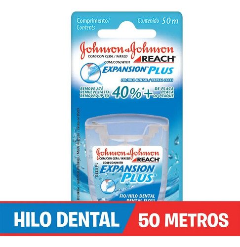 Hilo Dental Encerado Expansion Plus Johnson & Johnson 100m