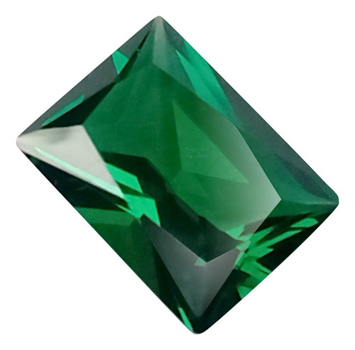 Graciosíssimo Baguete De Esmeralda Limpa 6x8mm / 1,4cts