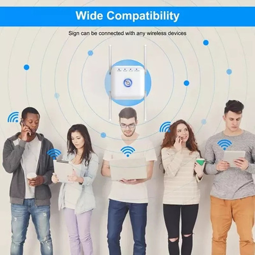 . Repetidor Wifi 5g Amplificador De Señal Wifi 1200m