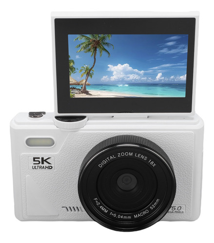 Câmera De Zoom Digital 18x 5k Para Fotografia Anti Shake Wif