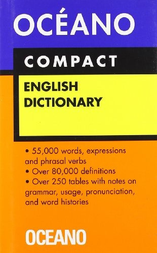 Oceano Compact English Dictionary, De Sin ., Vol. Volumen Unico. Editorial Océano, Tapa Blanda, Edición 1 En Español, 2014