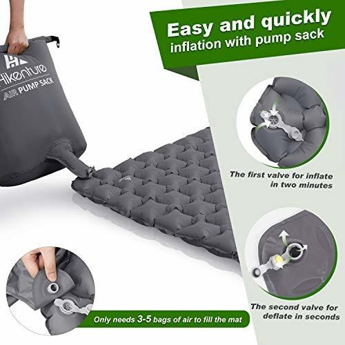 Cojin Dormir Doble Ultraligero Para Camping Portatil Saco 2