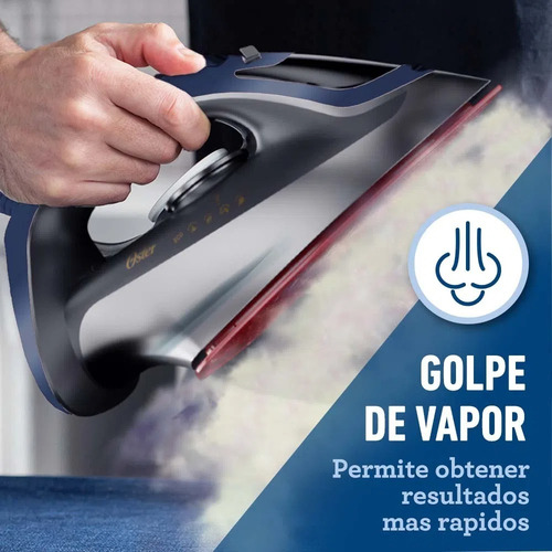 Oster Plancha A Vapor Gris Oscuro Gcstac6952 1600 W Gris Oscuro
