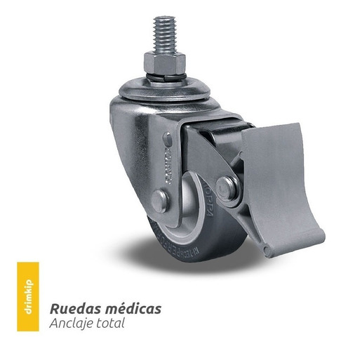 Base Americana Drimkip 1 Plaza Plus 90x200 Color Gris