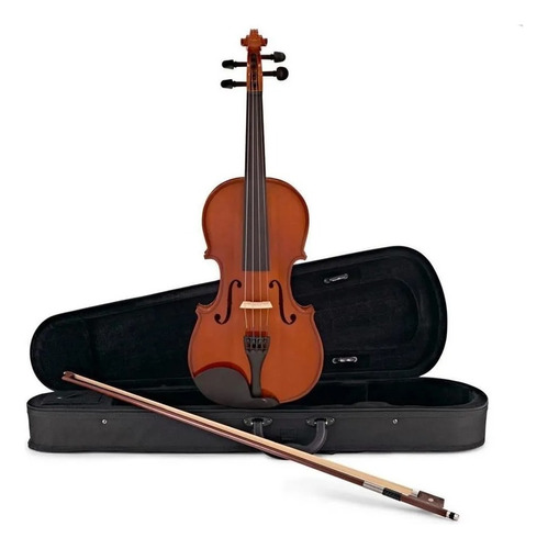 Violin 4/4 Macizo De Estudio Stradella Mv141244 + Estuche