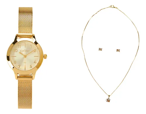 Kit Condor Feminino Mini Dourado - Co2035nhw/k4x Champanhe