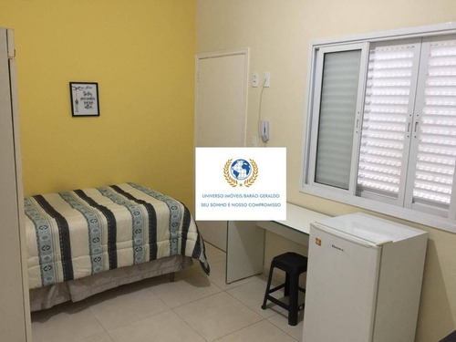 Imagem 5 de 8 de Kitnet Com 1 Dormitório Para Alugar, 30 M² Por R$ 950,00/mês - Cidade Universitária - Campinas/sp - Kn0162
