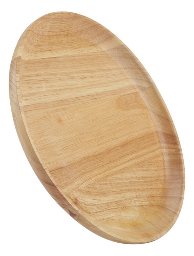 Plato Redondo De Madera Para Té, Sushi, Aperitivos Y Frutas