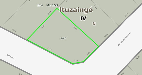 Terreno Lote En Venta En Ituzaingó, G.b.a. Zona Oeste, Argentina