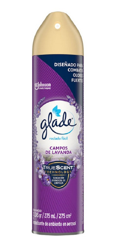 Glade Desodorante Ambiental 275ml Campos De Lavanda