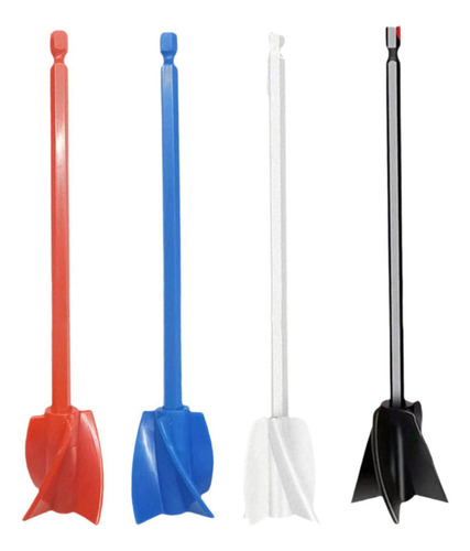 4 Piezas Paletas Mezcladoras, Agitadores De Pintura, Multi